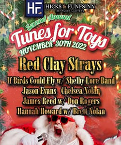 2nd Annual Tunes for Toys event at The Burl in Lexington