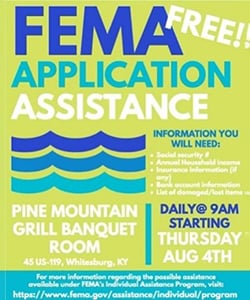 FEMA Applications Assistance
