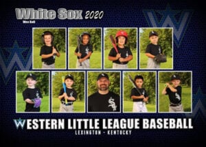 2020 Wee Ball White Sox Team | Western Little League